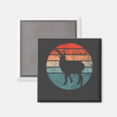 Geitenretro  magneet (Voorkant / Achterkant)