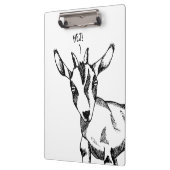 Geitenschets gezegde "Hej!" Klembord (Links)