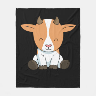 Geitenscheut Kinder kattegeit Gifts Women Man Goat Fleece Deken