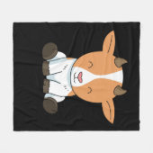 Geitenscheut Kinder kattegeit Gifts Women Man Goat Fleece Deken (Voorkant (Horizontaal))