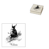 geitenschilder rubberstempel (Gestempeld)