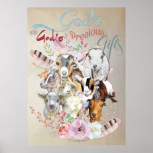GEITENSCHILDERIJ   Gods kostbare geschenken GetYer Poster