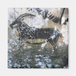 Geitenschilderij of Chamois, rotsschilderij in de  Magneet