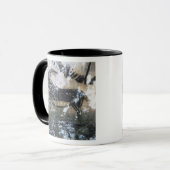 Geitenschilderij of Chamois, rotsschilderij in de  Mok (Voorkant links)