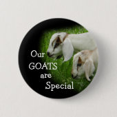 Geitenspeld-personaliseren Kinder Ronde Button 5,7 Cm (Voorkant)