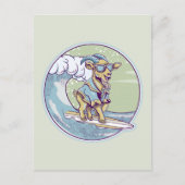 geitensurfen briefkaart (Voorkant)