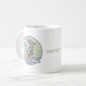 geitensurfen koffiemok (Voorkant links)