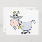 Geitentekenfilm Briefkaart (Voorkant / Achterkant)