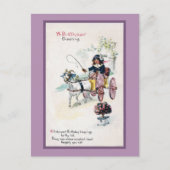 Geitentekening Buggy Verjaardag Briefkaart (Voorkant)