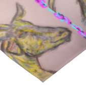 geitentekening tafelkleed (Gekanteld)