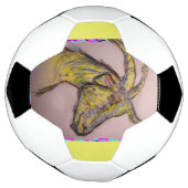 geitentekening voetbal (Gedraaid)