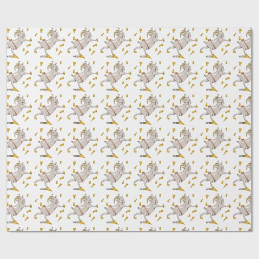 Geitentgymzaal Cadeaupapier (Vlak)