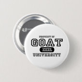 Geitenuniversiteit Ronde Button 5,7 Cm (Voorkant /achterkant)