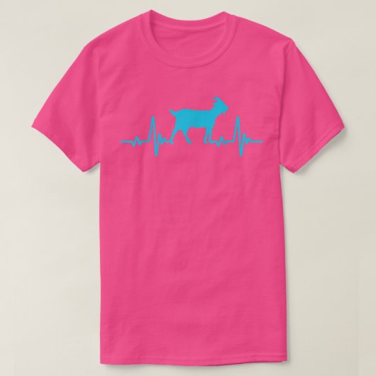 geitenvader mama Hartslag T-shirt (Design voorkant)