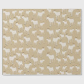 Geitenvlees Boerderij Cadeaupapier (Vlak)