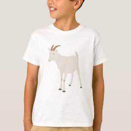 Geitenvlees Boerderij Dierenillustratie T-Shirt