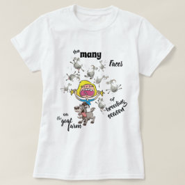 Geitenvlees Boerderij Funny Breeding Season T-shirt