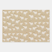 Geitenvlees Boerderij Inpakpapier Vel (Voorkant)