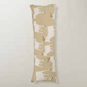 Geitenvlees Boerderij Lichaamskussen (Voorkant Verticaal)