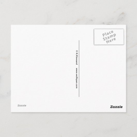 Geitenvlees Briefkaart (Achterkant)