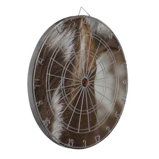 Geitenvlees Dartbord (Voorkant Links)