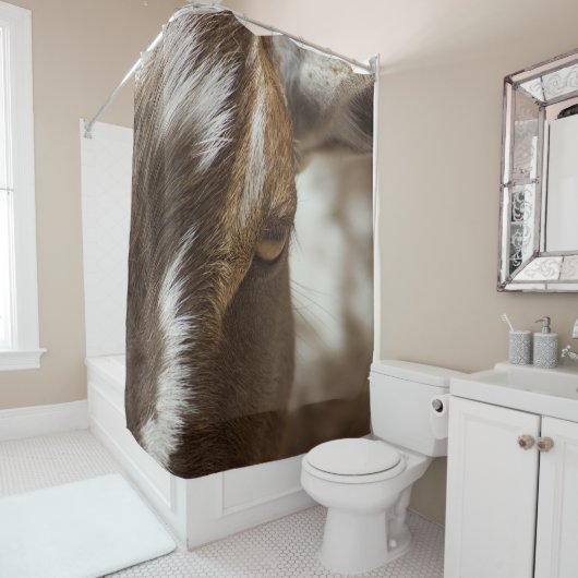 Geitenvlees Douchegordijn (In situ)