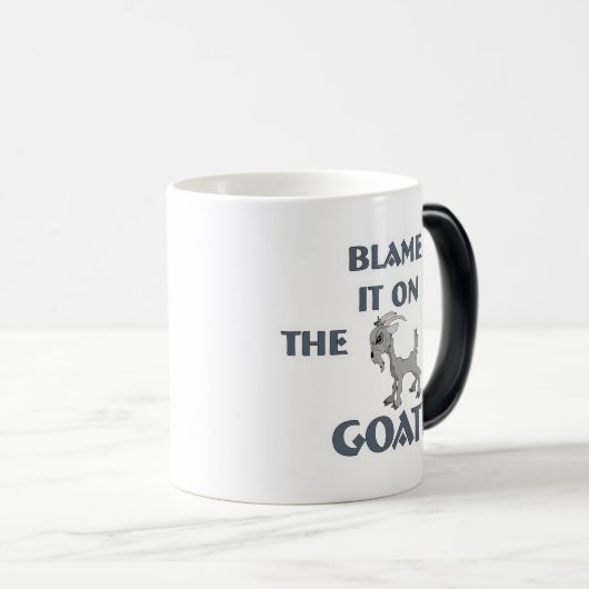 Geitenvlees en -Mok Magische Mok (Voorkant rechts)