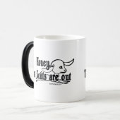 Geitenvlees en -Mok Magische Mok (Voorkant links)