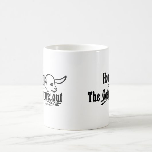 Geitenvlees en -Mok Magische Mok (Center)