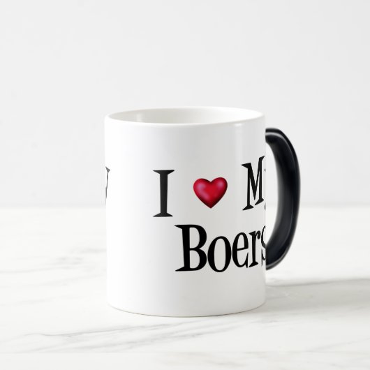 Geitenvlees en -Mok Magische Mok (Voorkant rechts)