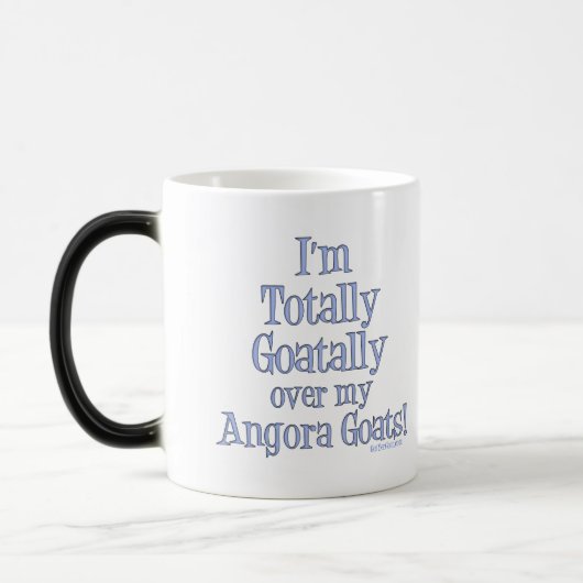 Geitenvlees en -Mok Magische Mok (Links)