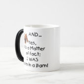 Geitenvlees en -Mok Magische Mok (Voorkant links)