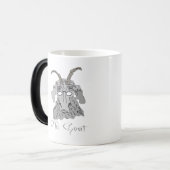 Geitenvlees en -Mok Magische Mok (Voorkant links)