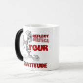 Geitenvlees en -Mok Magische Mok (Voorkant links)