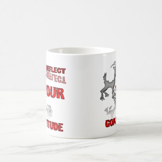 Geitenvlees en -Mok Magische Mok (Center)