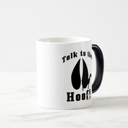 Geitenvlees en -Mok Magische Mok (Voorkant rechts)