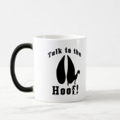 Geitenvlees en -Mok Magische Mok (Links)