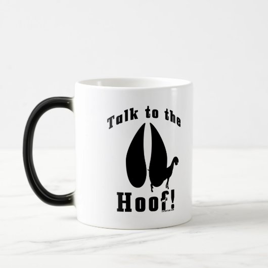 Geitenvlees en -Mok Magische Mok (Links)