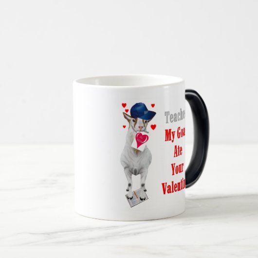 Geitenvlees en -Mok Magische Mok (Voorkant rechts)