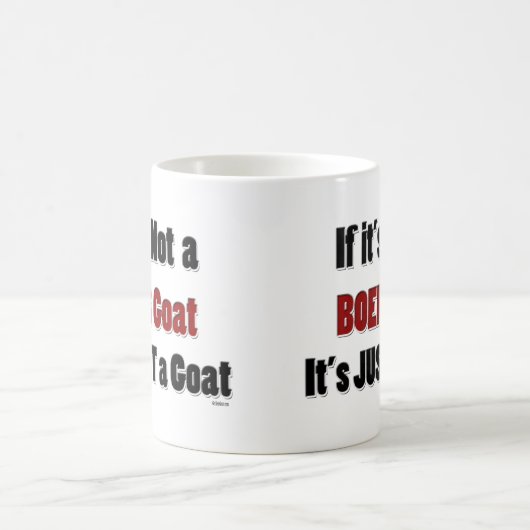 Geitenvlees en -Mok Magische Mok (Center)