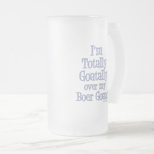 Geitenvlees en -Mok Matglas Bierpul (Voorkant rechts)