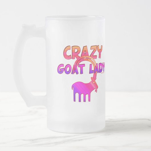 Geitenvlees en -Mok Matglas Bierpul (Links)