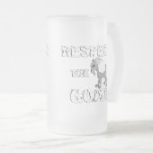 Geitenvlees en -Mok Matglas Bierpul (Voorkant rechts)