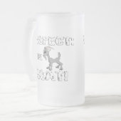 Geitenvlees en -Mok Matglas Bierpul (Voorkant links)