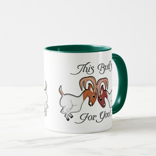 Geitenvlees en -Mok Mok (Voorkant rechts)