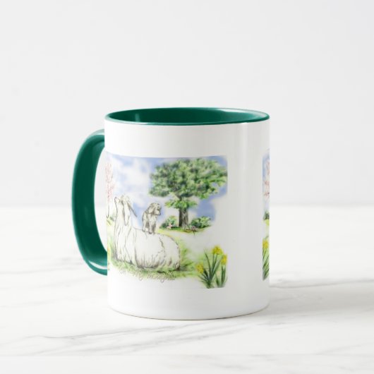 Geitenvlees en -Mok Mok (Voorkant links)