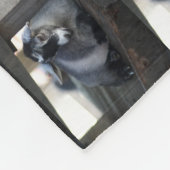 Geitenvlees Fleece Deken (Hoek)