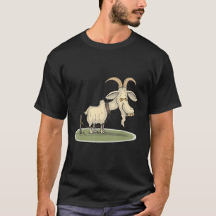 Geitenvlees heeft geen baksteen voor geit dierlijk t-shirt