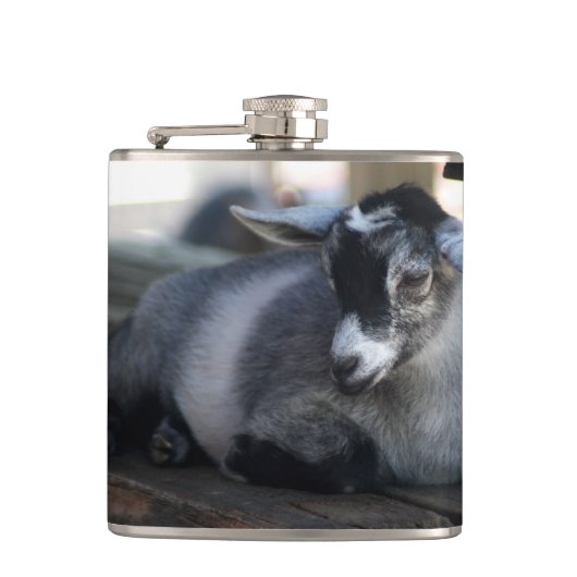 Geitenvlees Heupfles (Voorkant)