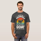 Geitenvlees is altijd je eigen Boerderij T-shirt (Voorkant volledig)
